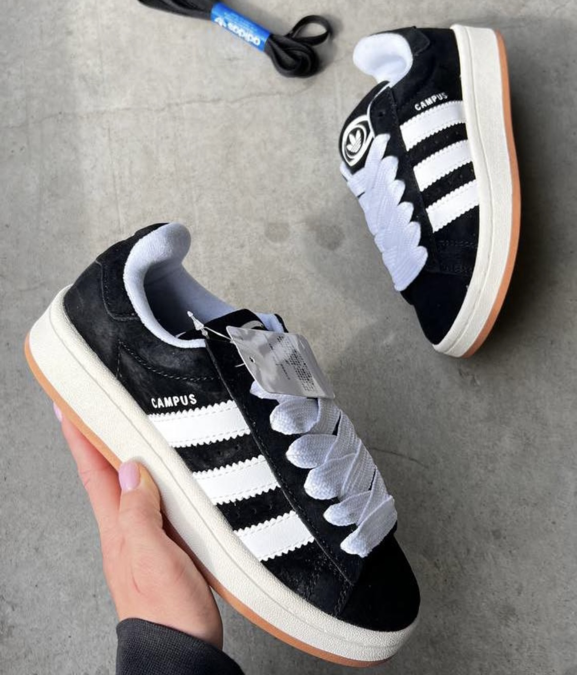adidas gazelle silver green womens Adidas Campus 00s "Black Pink" (Mirror)  Momo Store