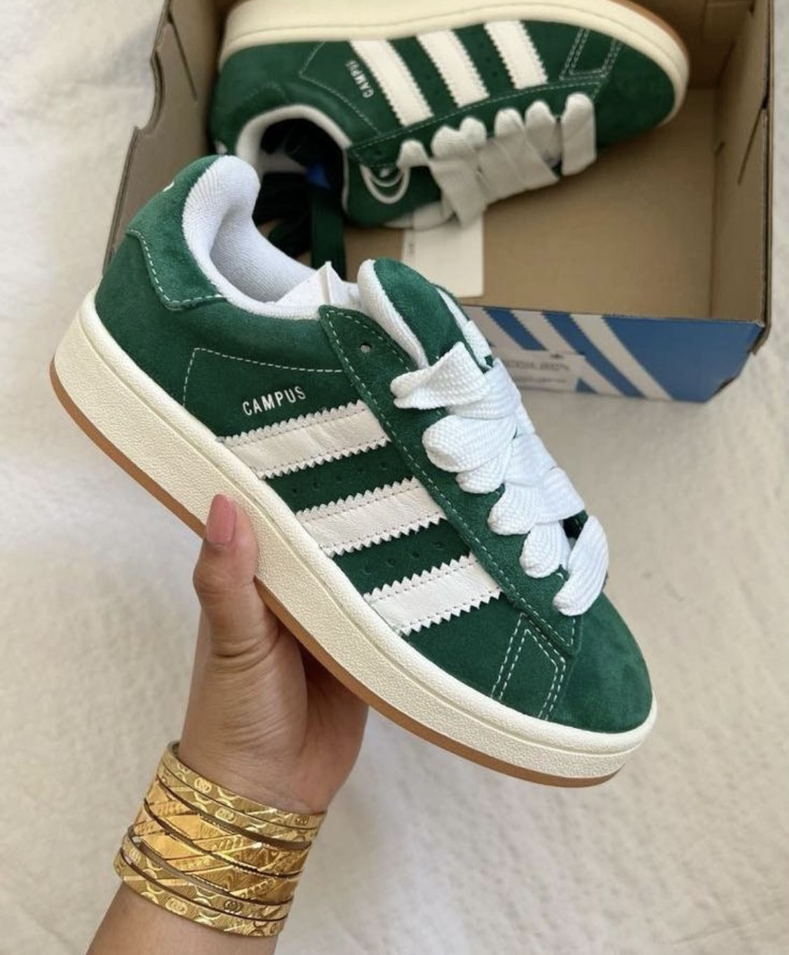 adidas gazelle silver green womens Adidas Campus 00s "Black Pink" (Mirror)  Momo Store